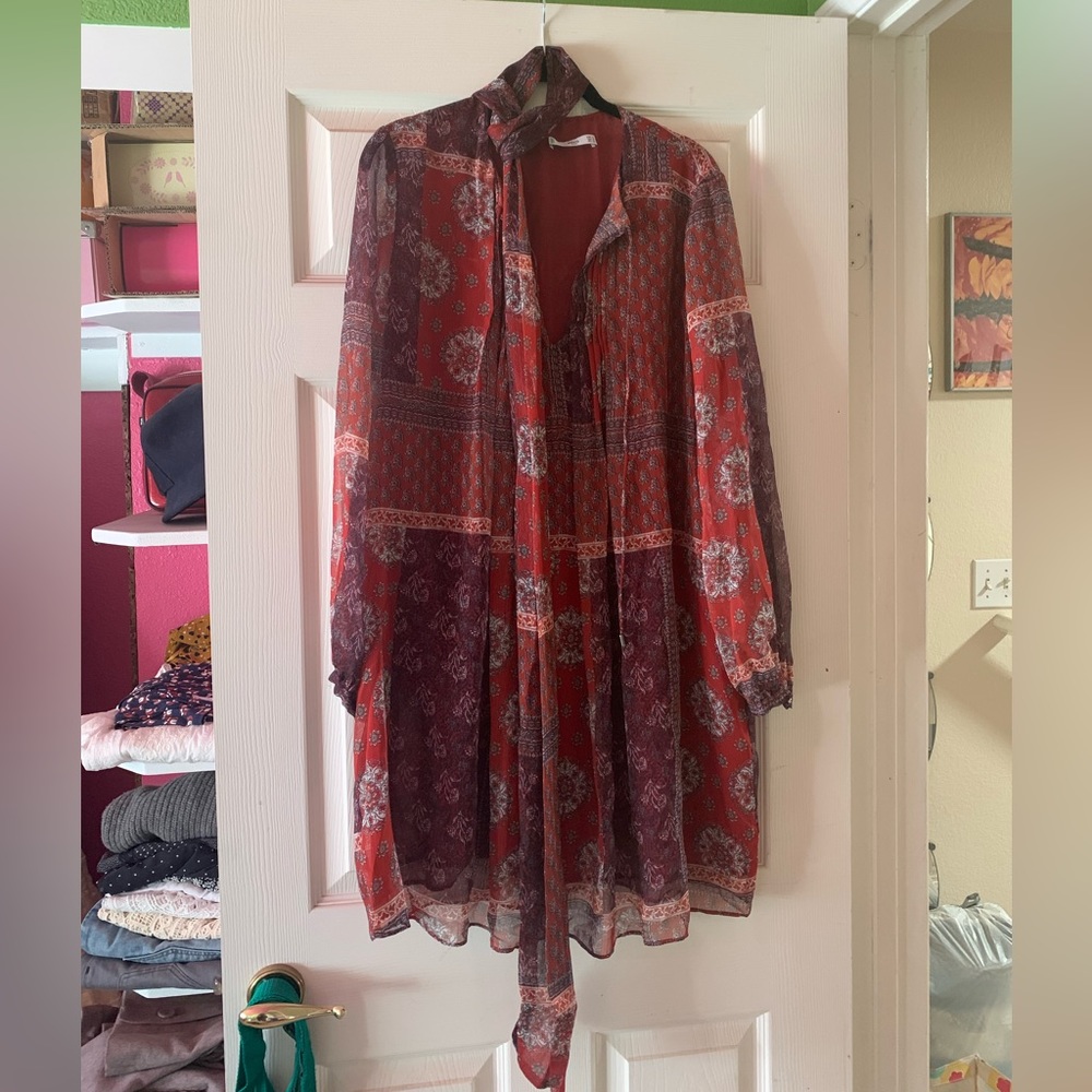 Mango Boho Dress